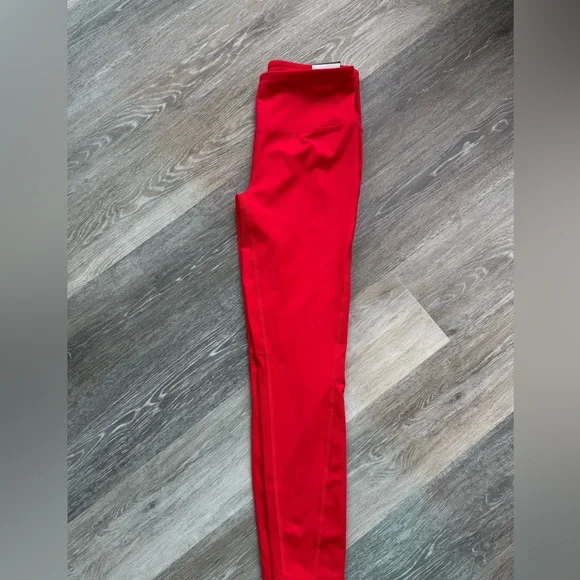 NWT DSG Performance High Rise 7/8 Tight Legging Women’s Red Size Small - Picture 3 of 3